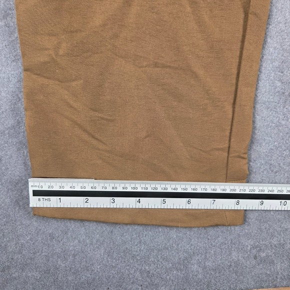 Bass Outdoor Cargo Pants Mens XL Brown Tan Hiking Tactical Articulated Knee XL - Picture 6 of 12